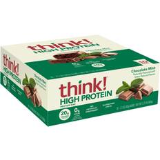 Bars Think Protein Bars, High Protein Snacks, Gluten Free, Low Sugar Energy Whey Protein Isolate