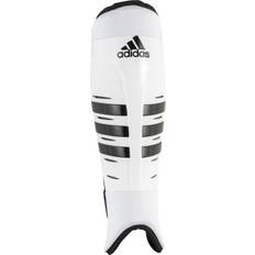 Adidas Voetbal Adidas Small Hockey Shin Pads 2020/21- White/Black/Silver Metalic