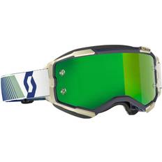 Scott Equipos de esquí Scott Fury Chrome 2023 Gafas de motocross, verde-azul para hombre