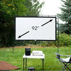 Projector Screens Devos Outdoor OEG Screens 92" Outdoor Projector Screen White