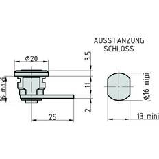 Metal Postkasser & Stolper Basi HS 313 KD, Mailbox