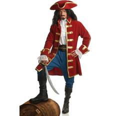 Charades Rum Pirate Men's Costume Blue/Red