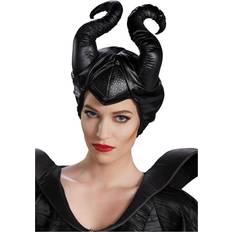 Film & TV Kronen & Diademe Disguise Maleficent Horned Hat Black