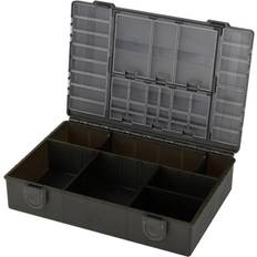 Aasdozen Fox Middelgrote tackle box Edges Noir