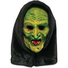 Red Head Masks Trick or Treat Studios Halloween Witch Adult Mask Green/Red