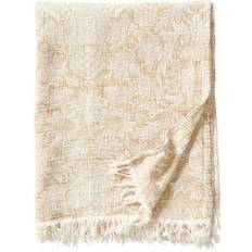 Klippan Yllefabrik Sunflower Filt Gul (200x140cm)