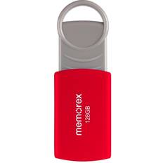 Memorex 128GB Flash Drive USB 2.0 Red 32020012821