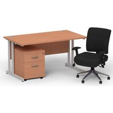 Impulse 1400mm Cantilever Straight Writing Desk