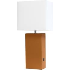 Lalia Home Lexington Tan/White Table Lamp 21"