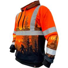 Work Jackets SS360 Wildland Sasquatch Class Hoodie, Safety Orange