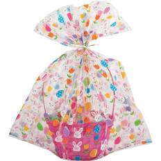 Easter Gift Bags Fun Express Jumbo Cellophane Bags Set of 12