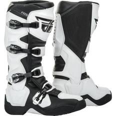 White Motorcycle Boots Fly Racing FR5 Boot White