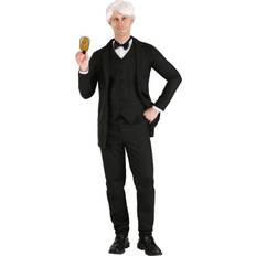 Men's Thomas Edison Costume Black XL
