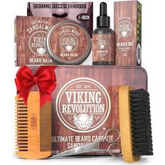 Viking Revolution beard grooming kit for men ultimate 5 piece set