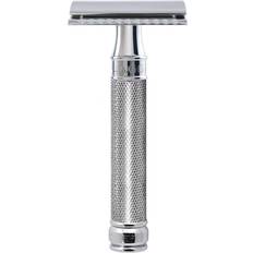 Scented Razors & Razor Blades Edwin Jagger DE89KN Safety Razor with Knurled Effect Handle