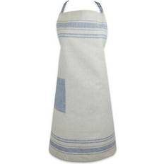 Aprons DII Nautical French Stripe Chef Apron Blue