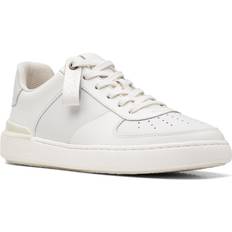 Skor skinn män Clarks CourtLite Tie Vita sneakers skinn
