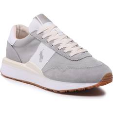 Polo Ralph Lauren Train 89 Suede Oxford Sneaker - Soft Grey/White