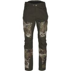 Caza - Hombre Pantalones & Shorts Pinewood Furudal Tracking Camou Herrenhose - Strata/Moss Green