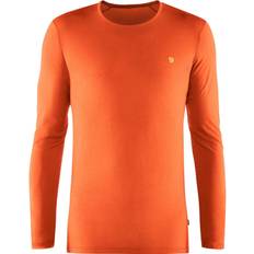 Fjällräven men's bergtagen Fjällräven Mens Bergtagen Thinwool L/S ORANGE HOKKAIDO ORANGE/208 XXL