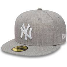 New era 59fifty fitted cap new york yankees New Era 59fifty York Yankees Essential Heather Grey MLB