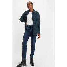 Levi's 724 High Rise Straight - Blauw