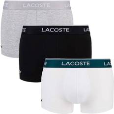 Lacoste Jersey Underkläder Lacoste Boxershorts Set Med 3 - Svart/Vit/Silver Kinesisk