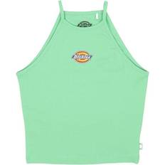 Dickies Women Tank Tops Dickies Chain Lake Cropped Tank Top - Apple Mint