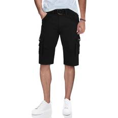XRay Mens Cargo Shorts Camo Twill Taped - Black