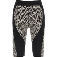 Balmain Shorts Balmain Monogram Cycling Shorts