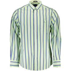 Herr - One Size Skjortor Gant Skjorta Herr - Multicolor/Gul
