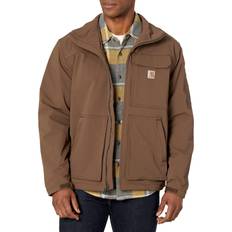 Sweaters Carhartt Relaxed Fit Lightweight Mock-Neck Jacket for Men Coffee