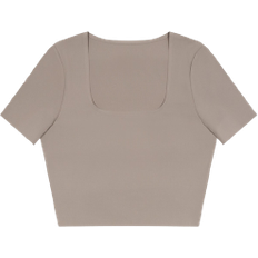 ICANIWILL Nimble Cropped T-shirt - Beige