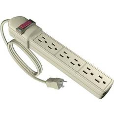 Brown Power Strips & Extension Cords Stanley 6-Outlet Power Strip Brown