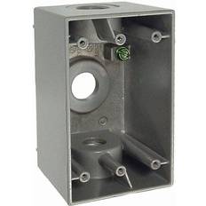 Power Strips on sale Bell 5385-0 Weatherproof Box, 1/2 in Hub, 3Inlet