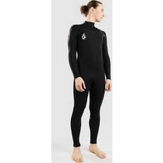 Sim- & Vattensport Volcom 3/2mm Chest Zip Fullsuit Våtdräkt black