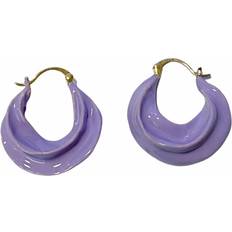 Lilla Smykker Pico Afrika Enamel Lavender Ohrringe D01024-Enamel-006