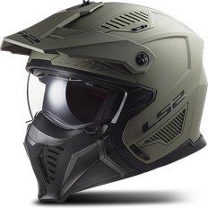 LS2 Motorcycle Helmets LS2 OF606 Drifter Helmet, beige, for Men