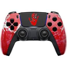 Camo fashion Red PS5 PRO Custom UN-MODDED Controller Exclusive Design PlayStation 5