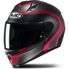 HJC C10 Elie, Full-face helmet, Matt Black Red Kinder