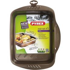 Ruskea Uunivuoat Pyrex Asimetria