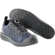 Blue Safety Shoes Mascot Safety Shoe F0650 - Stone Blue/Black