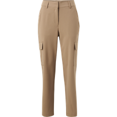 Vero Moda Vmzelda Hr Straight Cargo Pant - Brown