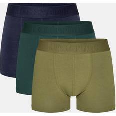 Viskos Kalsonger Resteröds Bambu, Boxer "Gunnar" 3-pack, Flerfärgad