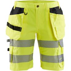 Blåkläder Damen High Vis Shorts mit Stretch, gelb