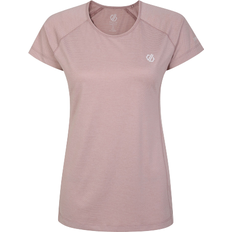 Lila - Yoga Överdelar Dare 2b Women's Corral Lightweight Tee - Dusky Rose Marl