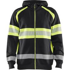 Arbejdstøj & Udstyr Blåkläder High Vis Hættetrøje - Sort/Hi-Vis Gul