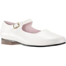 Nina Girl's Bonnett Mary Jane Shoes - Bone