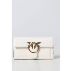 Pinko Tasker Pinko Love Witte Leren Clutch 100062-A0F1-Z14Q