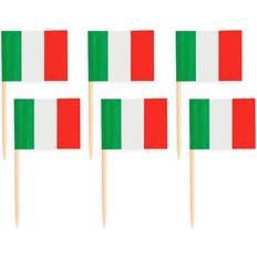 Grøn Konfetti Globos Italienske miniflag